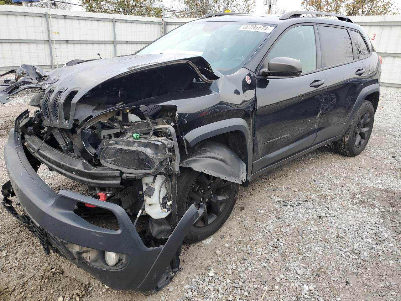 2016 Jeep Cherokee Trailhawk de vânzare în Walton, KY - All Over
