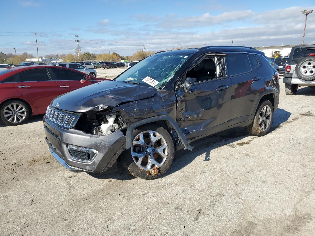 VIN 3C4NJDCB8LT255431 2020 JEEP COMPASS no.1