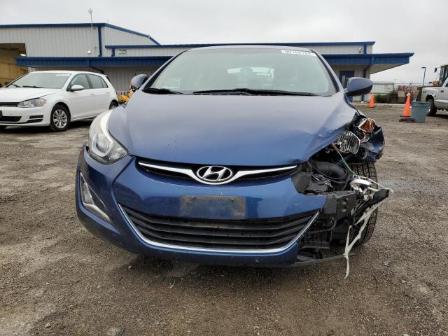  HYUNDAI ELANTRA 2016 Синий