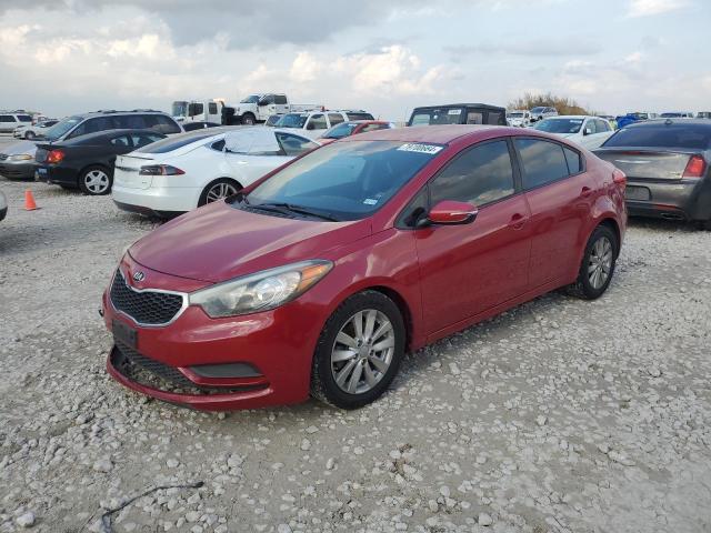  KIA FORTE 2016 Красный