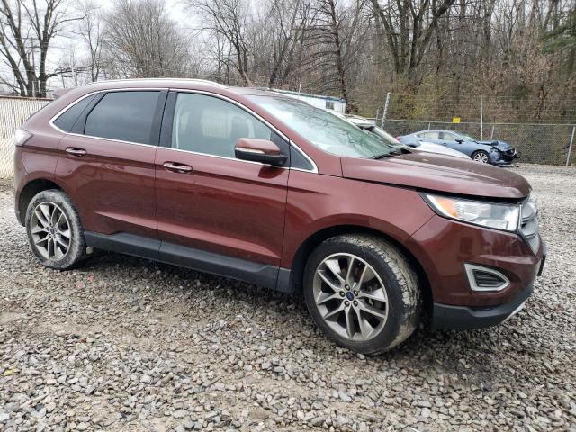  FORD EDGE 2016 Бордовий