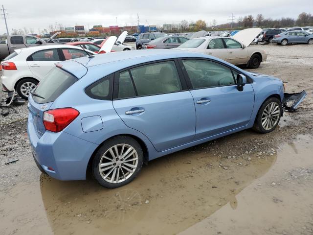  SUBARU IMPREZA 2012 Синий