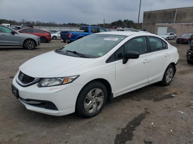 Sedans HONDA CIVIC 2015 White