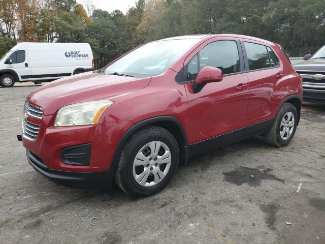  CHEVROLET TRAX 2015 Бургунди