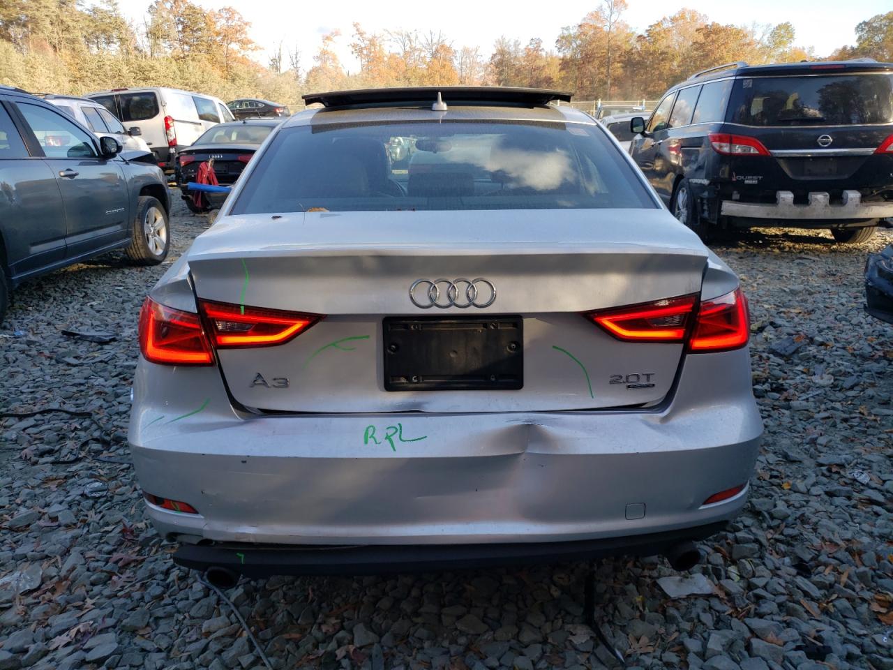 2015 Audi A3 Premium VIN: WAUBFGFF4F1013426 Lot: 78397874