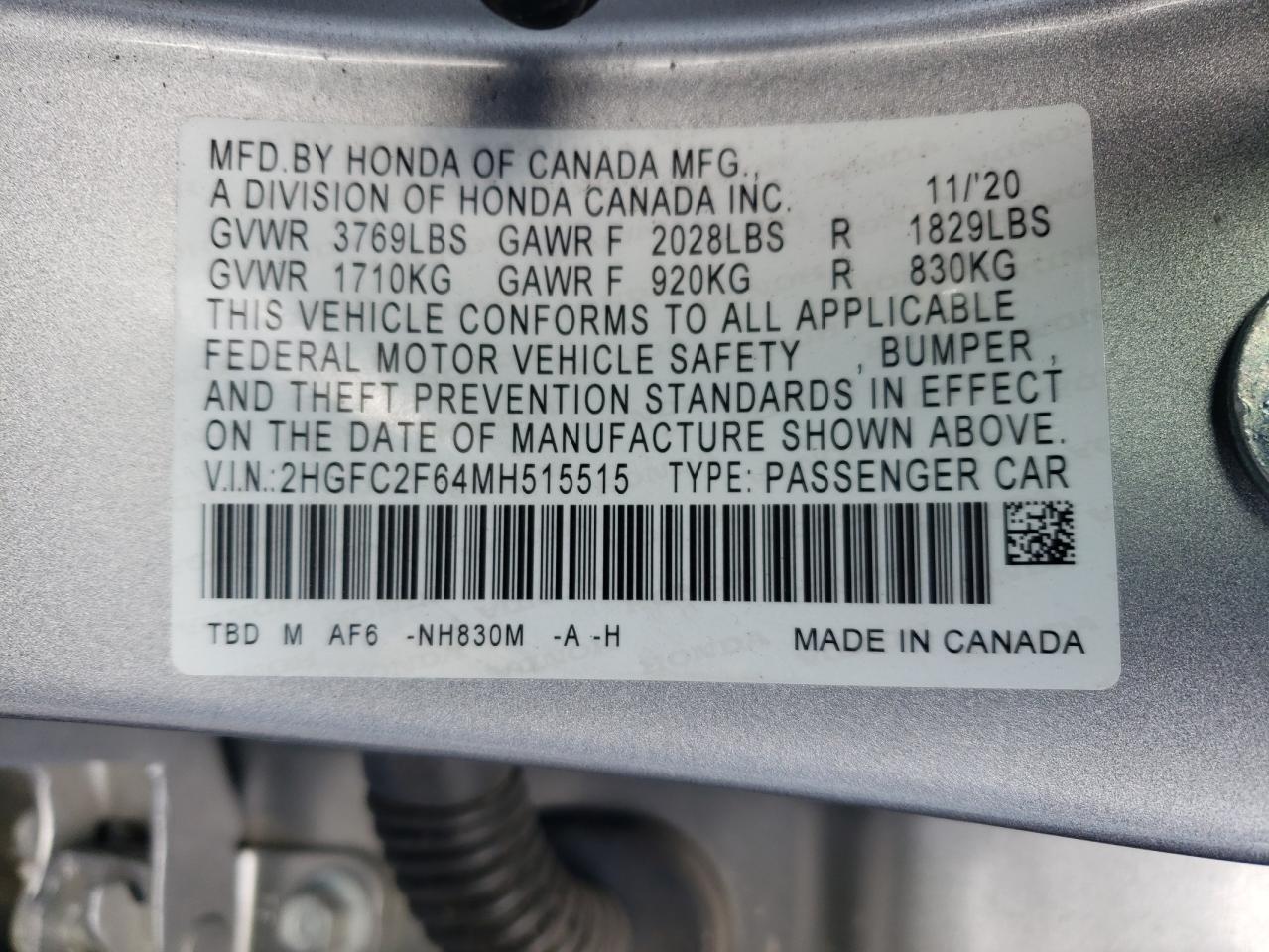 2021 Honda Civic - Image 13