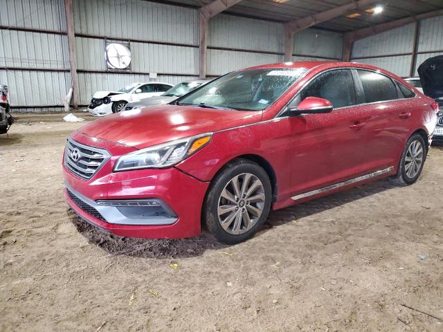  HYUNDAI SONATA 2017 Burgundy