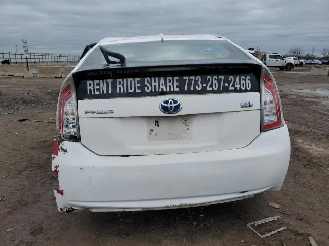 Хетчбеки TOYOTA PRIUS 2013 Білий