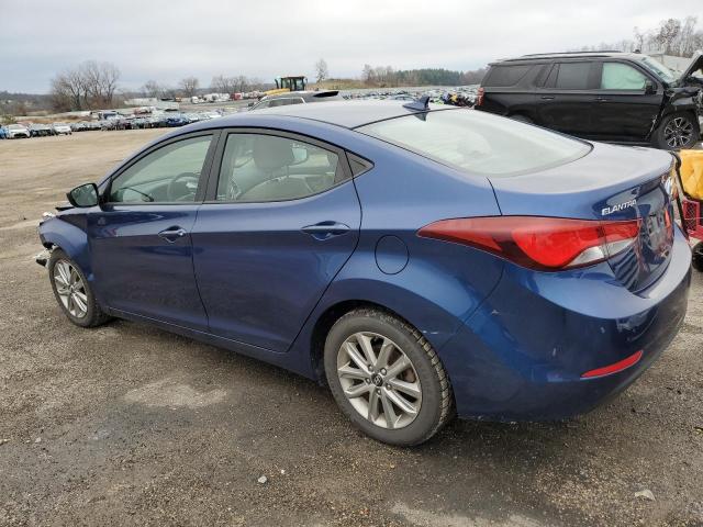  HYUNDAI ELANTRA 2016 Синий