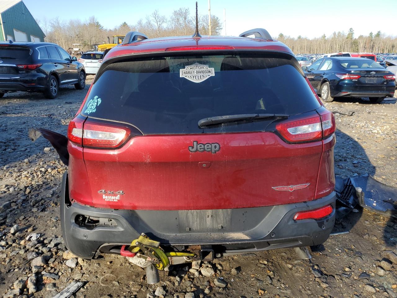 2015 Jeep Cherokee Trailhawk VIN: 1C4PJMBS2FW663447 Lot: 80209454