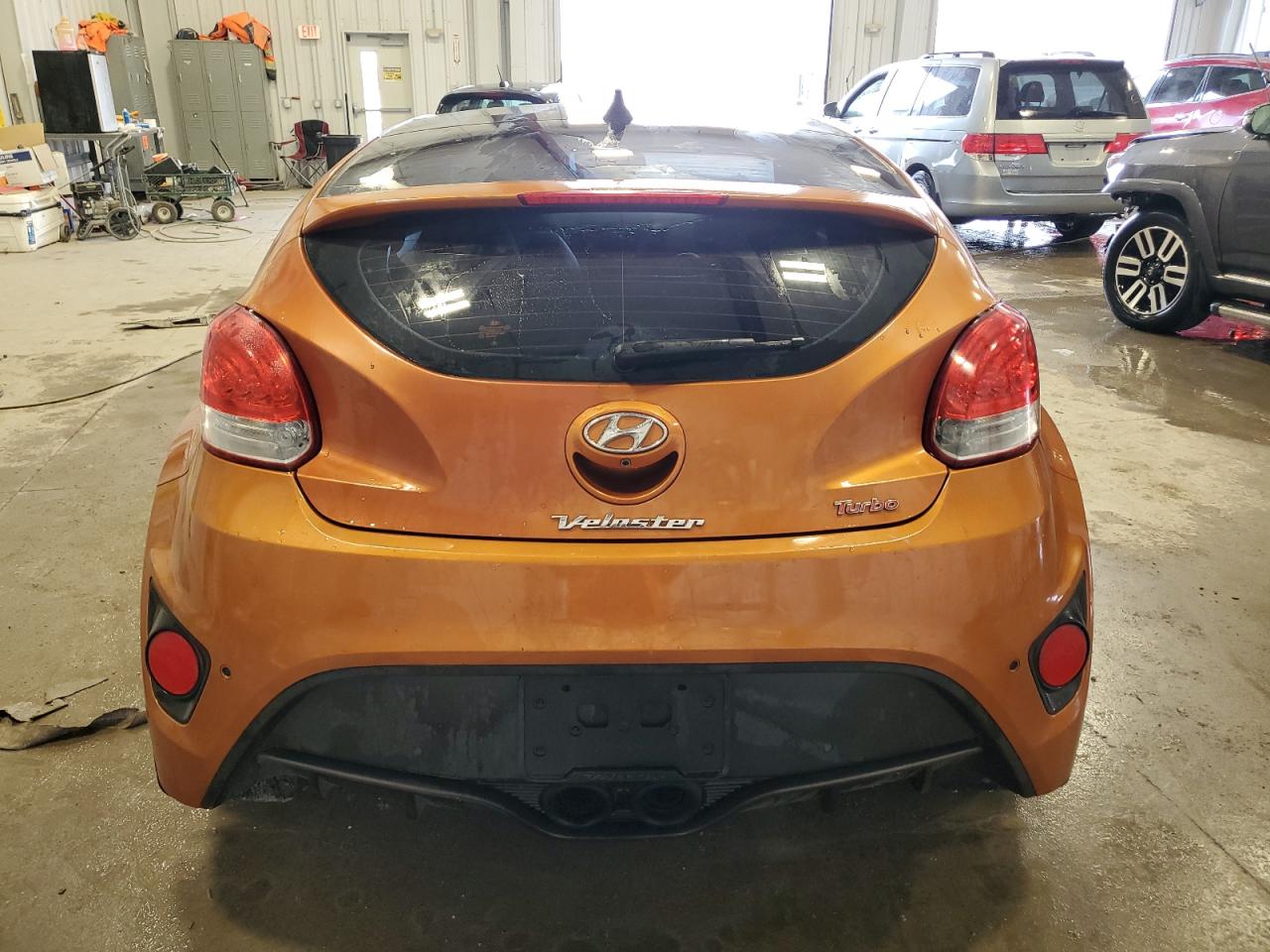 2015 Hyundai Veloster Turbo VIN: KMHTC6AE7FU225062 Lot: 82557604