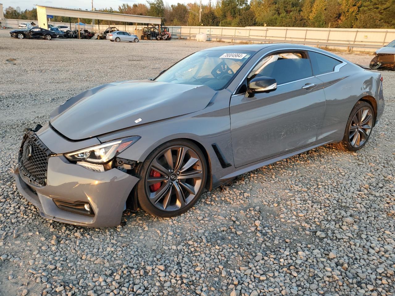 2021 Infiniti Q60 Red Sport 400 VIN: JN1FV7LK5MM530385 Lot: 78004984