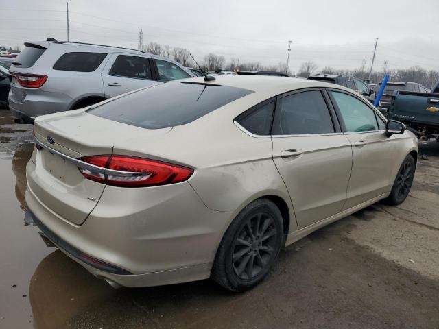 Sedans FORD FUSION 2017 tan