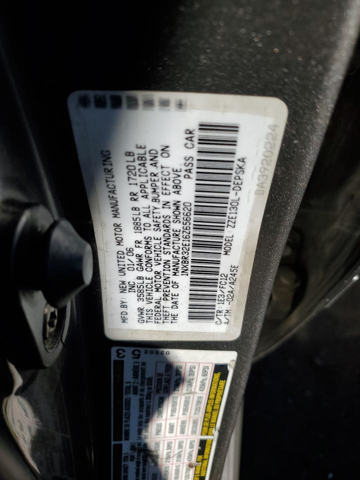 2006 Toyota Corolla Ce VIN: 1NXBR32E16Z656620 Lot: 82038374