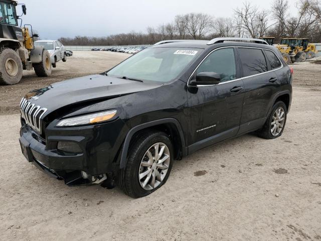 2018 Jeep Cherokee Limited იყიდება Franklin-ში, WI - Front End