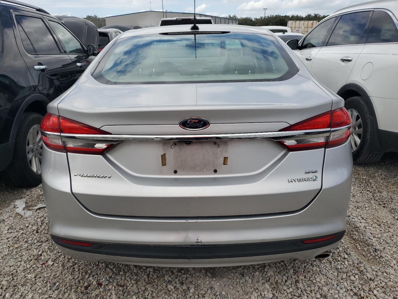 2017 Ford Fusion Se Hybrid VIN: 3FA6P0LU5HR238495 Lot: 78382934