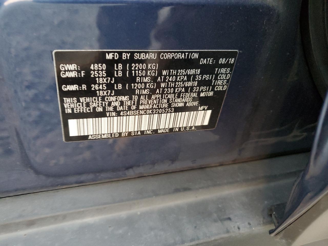2019 Subaru Outback - Image 13