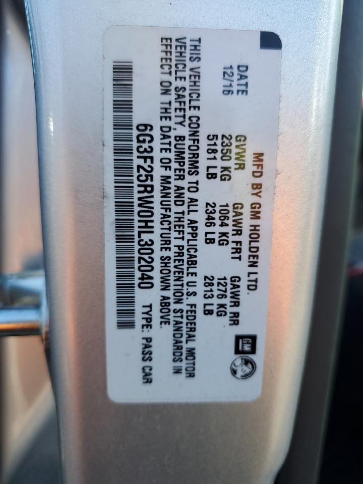 2017 Chevrolet SS - Image 12