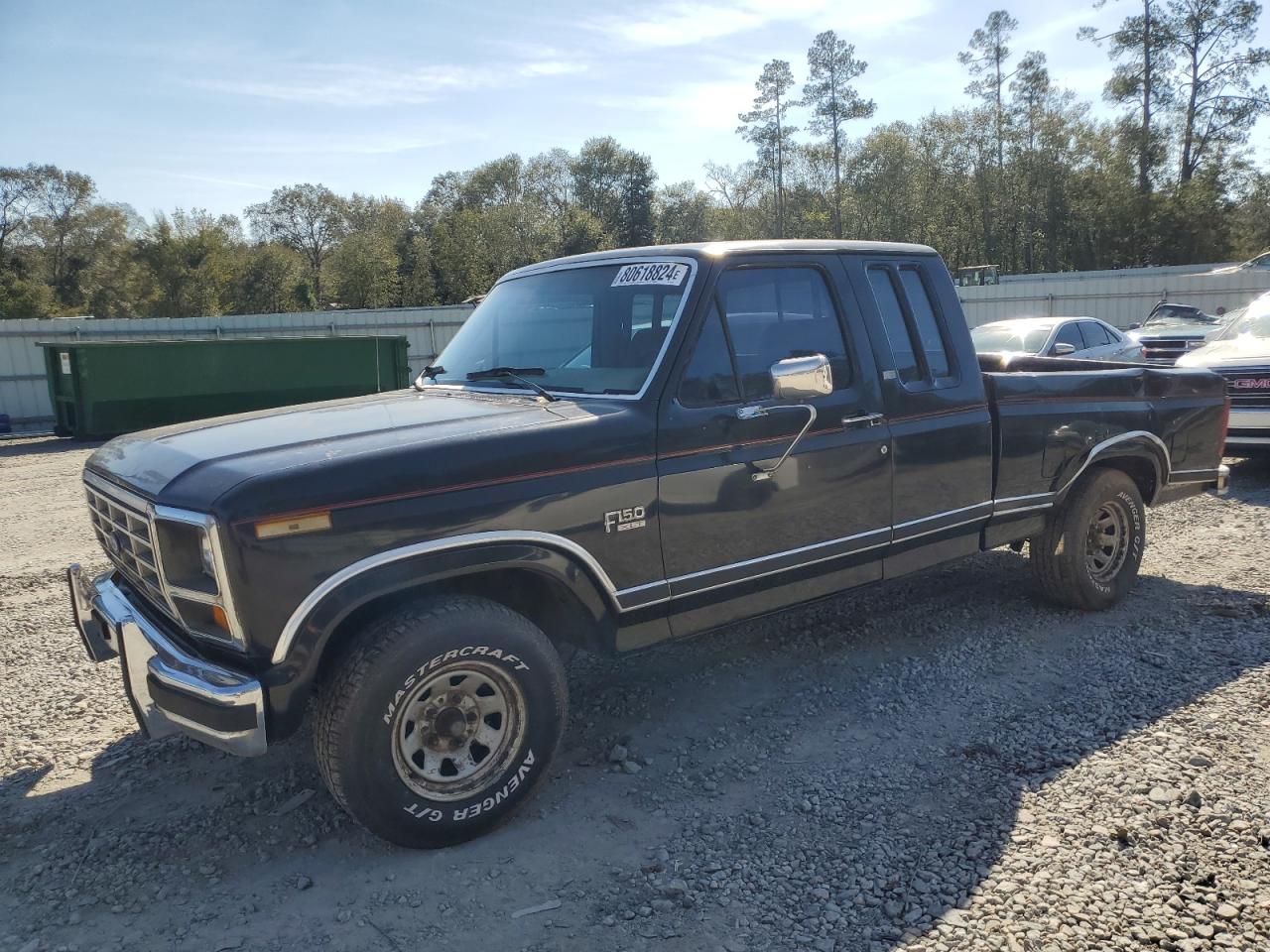 1986 Ford F150 VIN: 1FTEX15H7GKB33715 Lot: 80618824