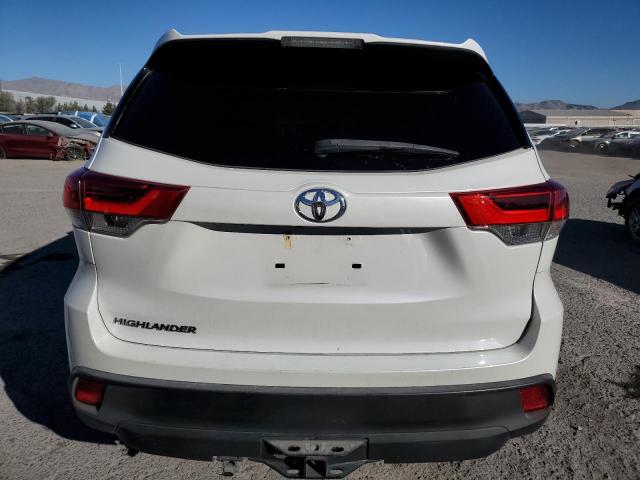  TOYOTA HIGHLANDER 2018 Белы