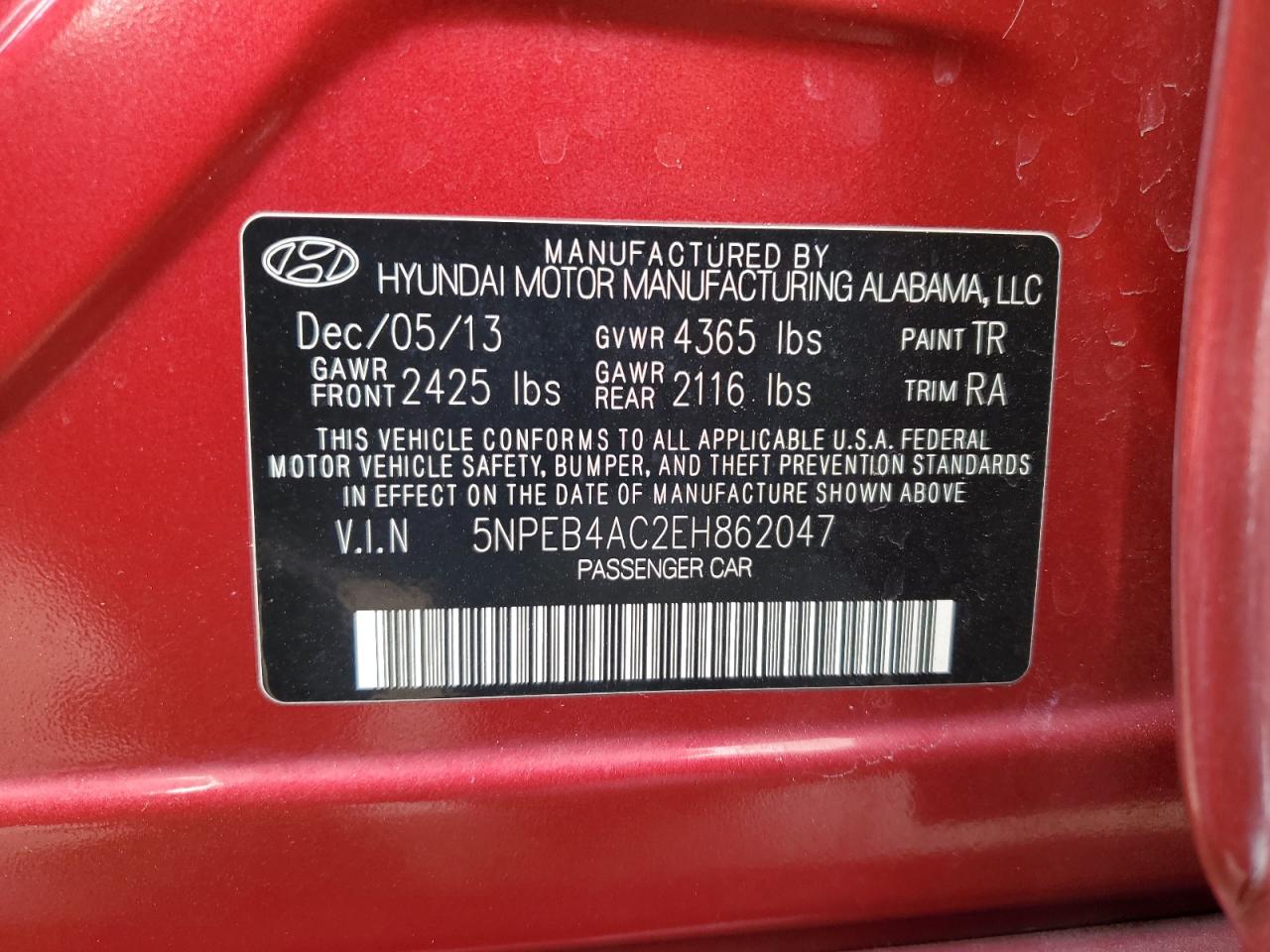 2014 Hyundai Sonata - Image 12