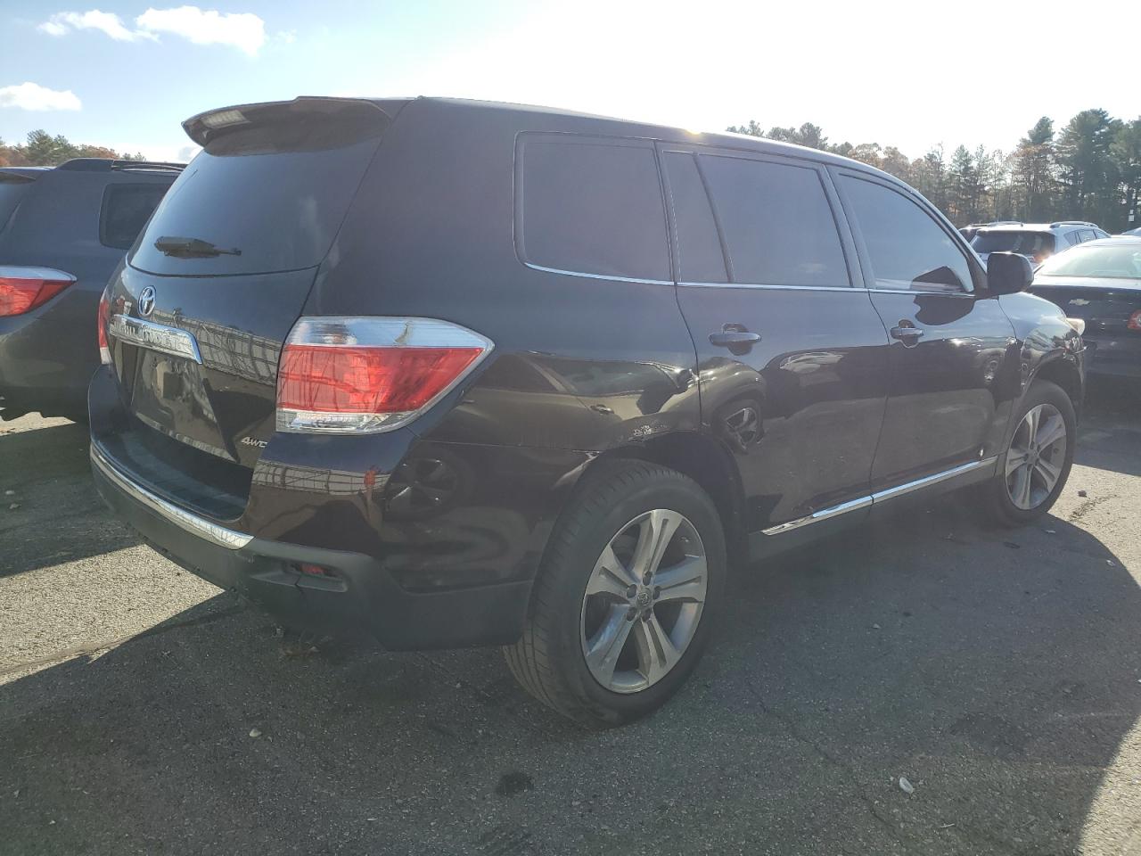 VIN 5TDBK3EHXDS278653 2013 TOYOTA HIGHLANDER no.3