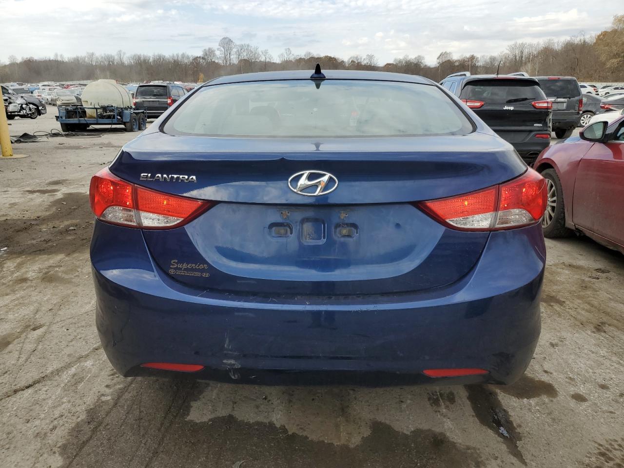 2013 Hyundai Elantra Gls VIN: KMHDH4AE7DU684132 Lot: 78741094