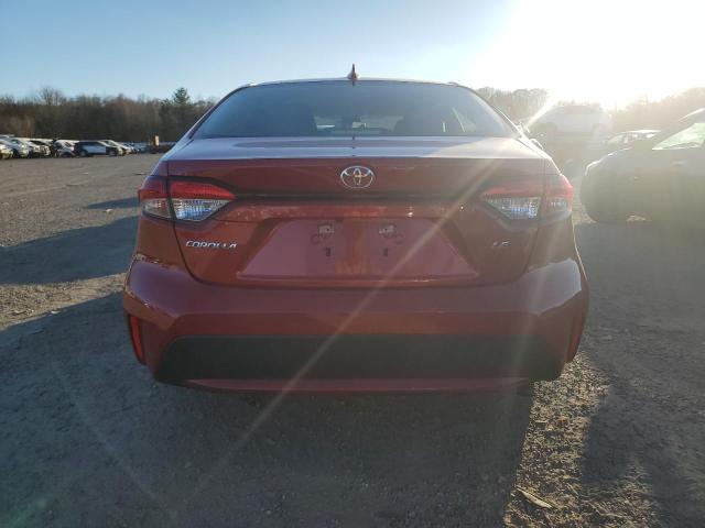  TOYOTA COROLLA 2020 Czerwony