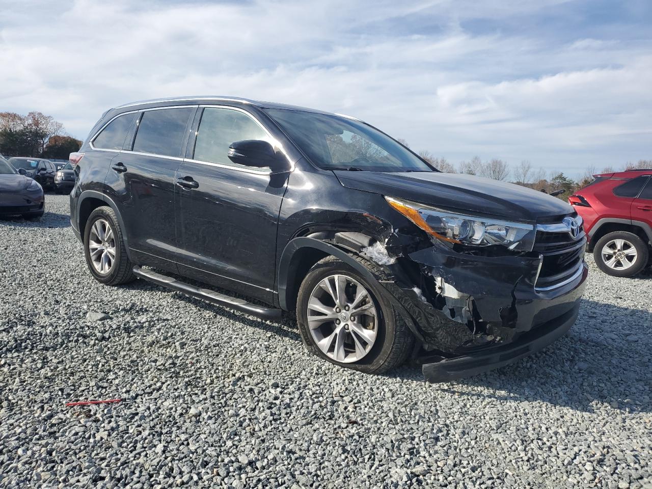 VIN 5TDKKRFH7FS087454 2015 TOYOTA HIGHLANDER no.4