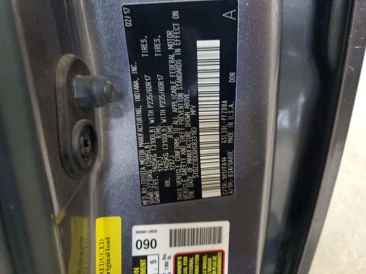 2017 Toyota Sienna - Image 15