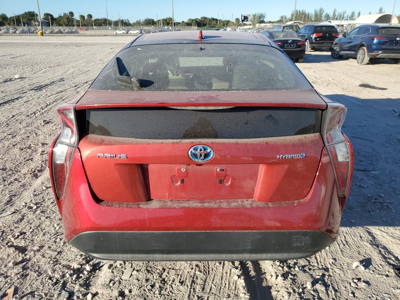 VIN JTDKBRFU5G3510886 2016 TOYOTA PRIUS no.6