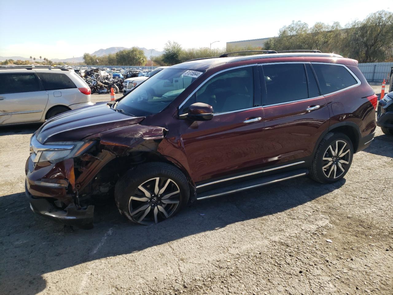 VIN 5FNYF6H02KB092810 2019 HONDA PILOT no.1