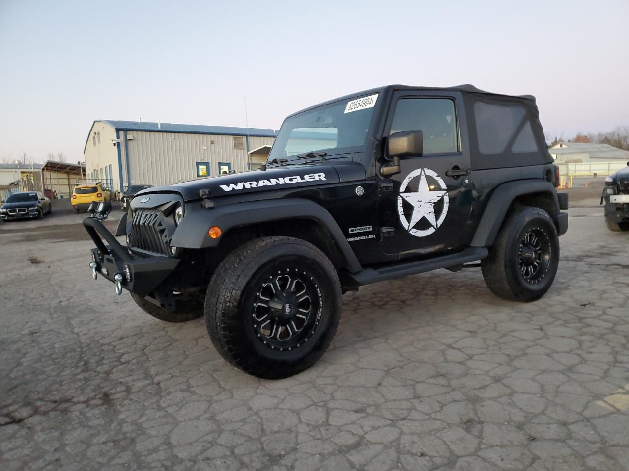 VIN 1C4AJWAGXFL555805 2015 JEEP WRANGLER no.1