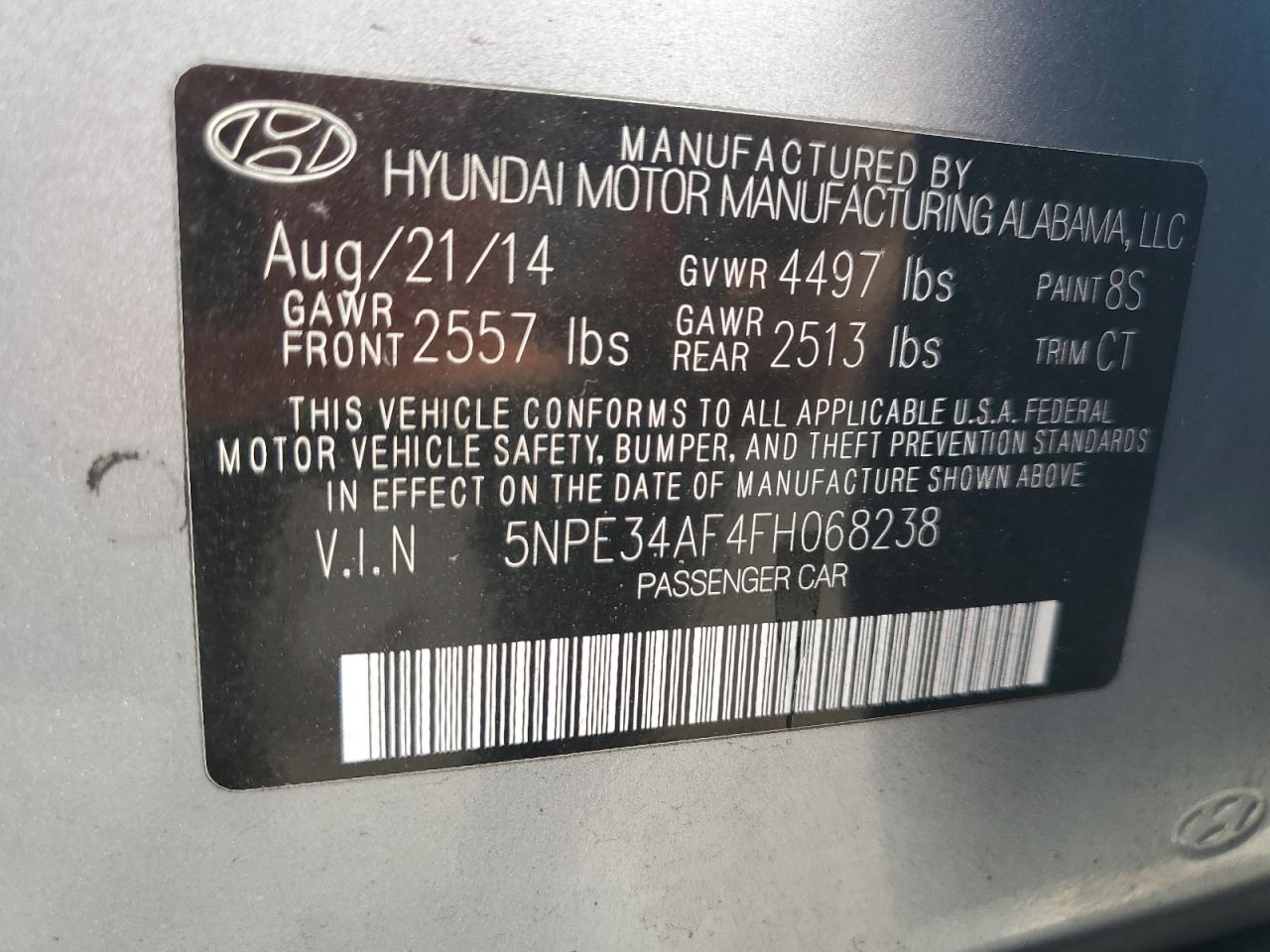 2015 Hyundai Sonata - Image 13