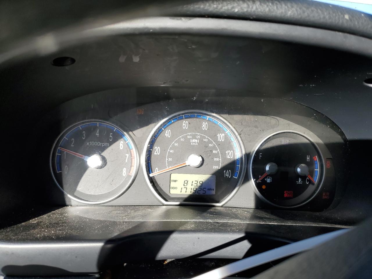 2009 Hyundai Santa Fe Gls VIN: 5NMSG73D89H295132 Lot: 80781894