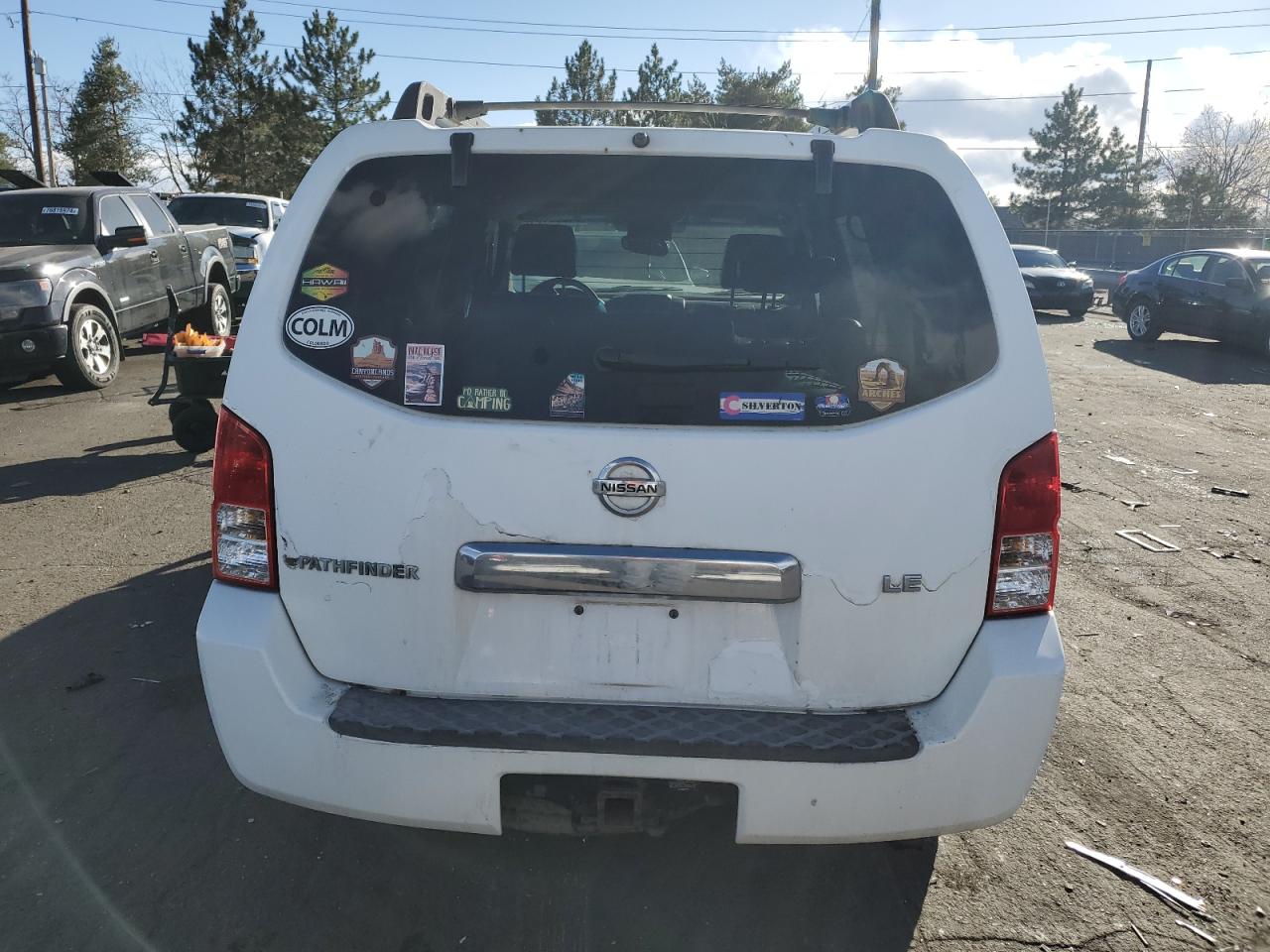 2006 Nissan Pathfinder Le VIN: 5N1AR18W76C669748 Lot: 81299104