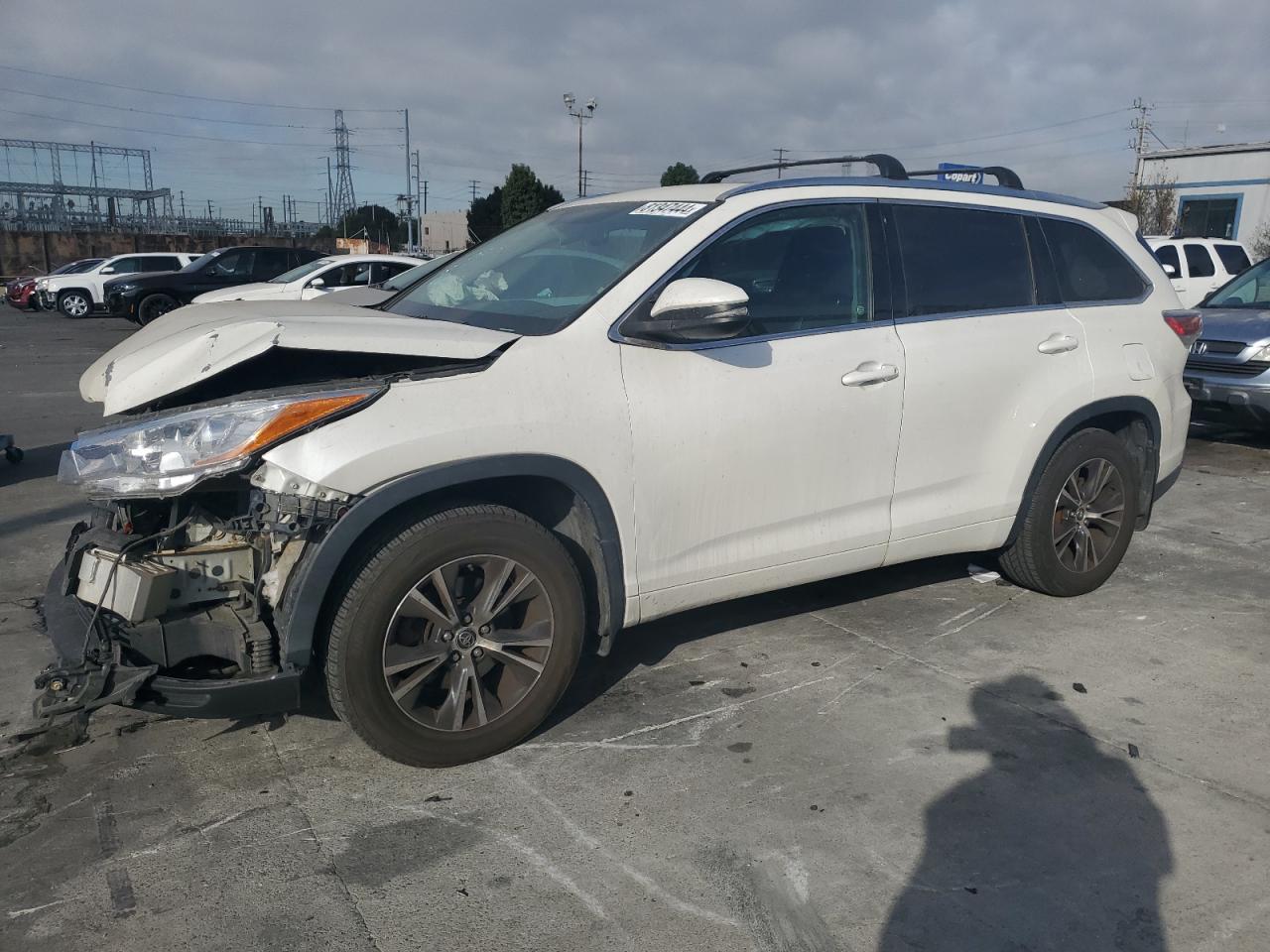 VIN 5TDJKRFH3GS242305 2016 TOYOTA HIGHLANDER no.1