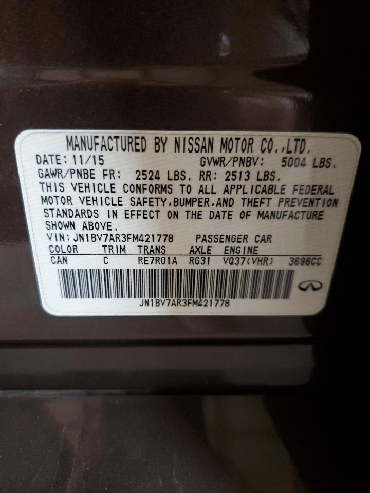 2015 Infiniti Q50 - Image 14