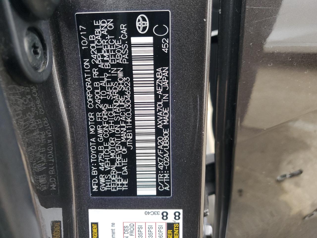 2018 Toyota Camry - Image 12