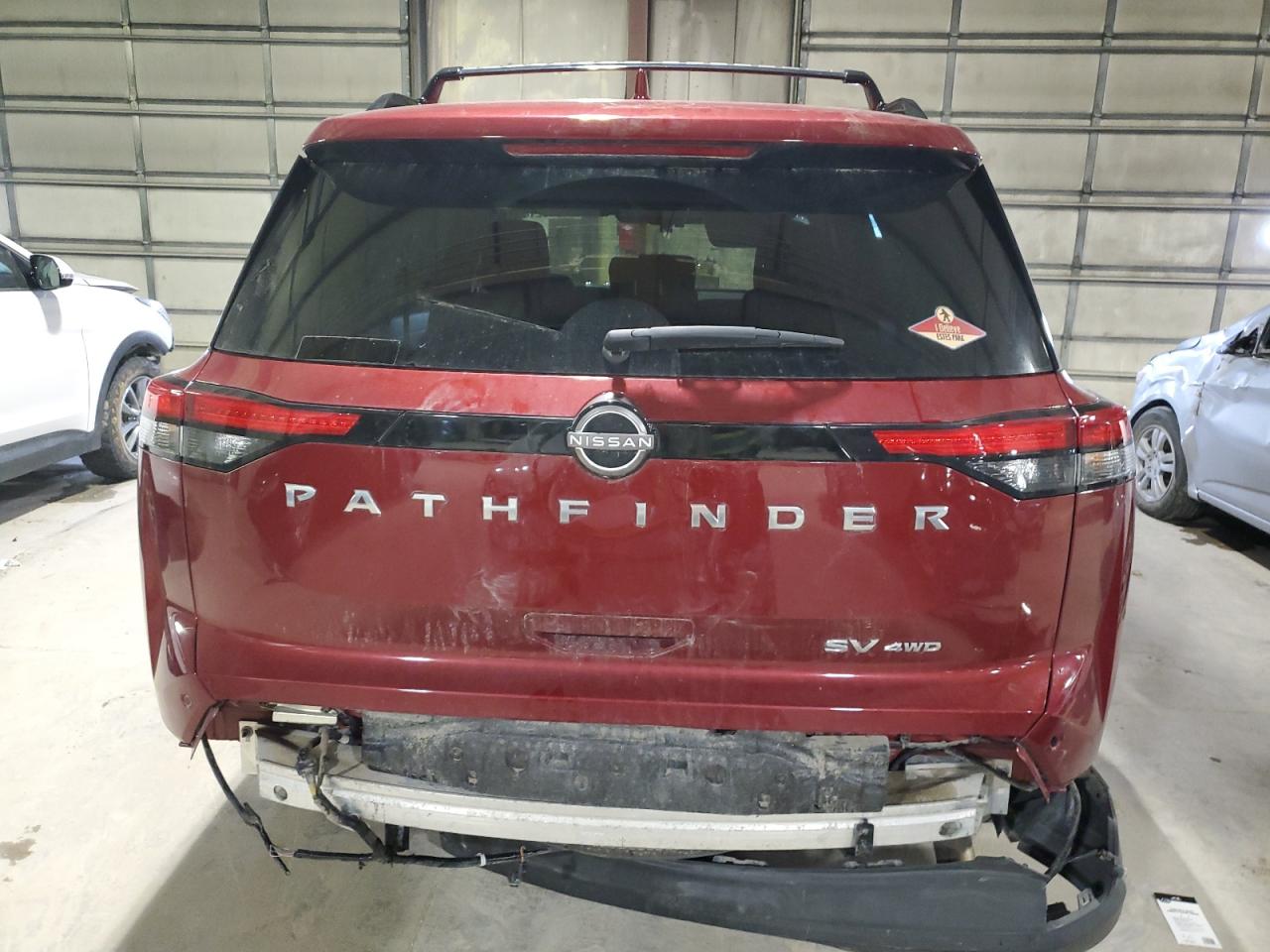 2022 Nissan Pathfinder Sv VIN: 5N1DR3BCXNC252680 Lot: 79936214