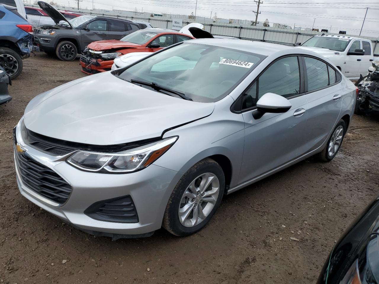 2019 Chevrolet Cruze Ls VIN: 1G1BC5SM3K7151625 Lot: 80694624