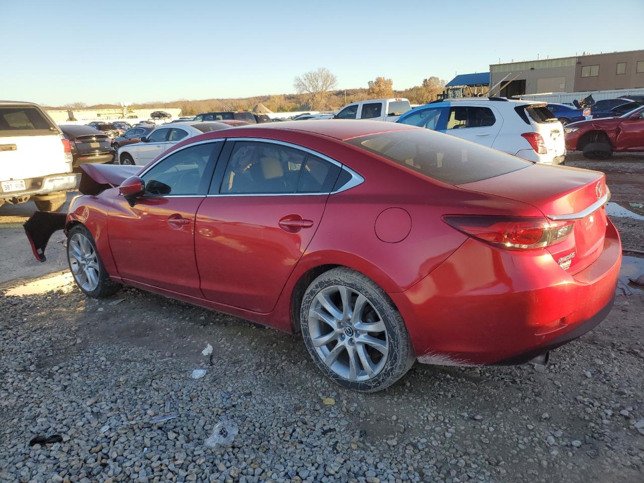 VIN JM1GJ1T6XE1140673 2014 MAZDA 6 no.2