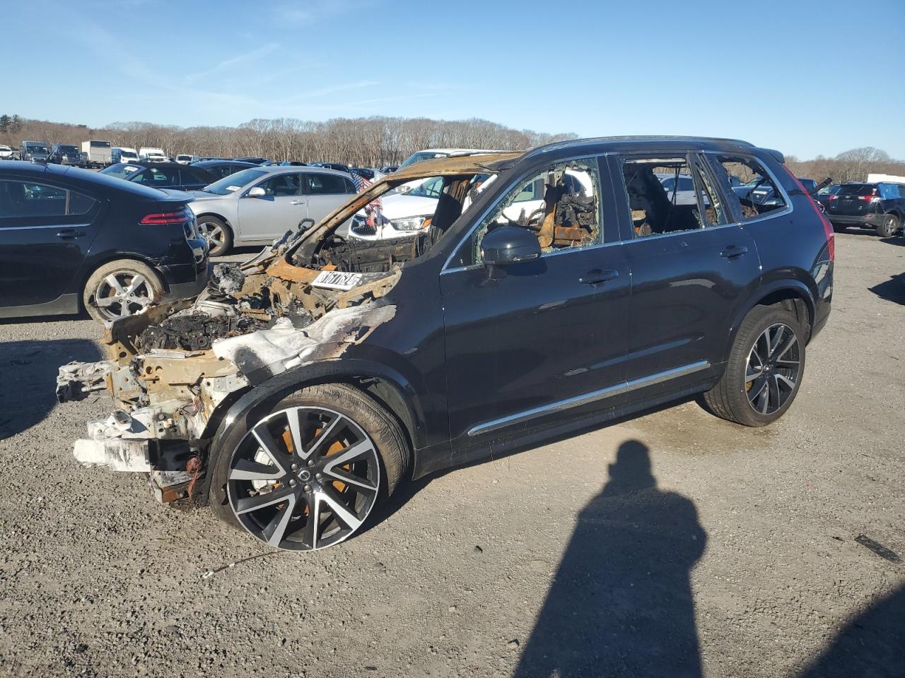 2024 Volvo Xc90 Plus en Venta en Assonet, MA - Burn