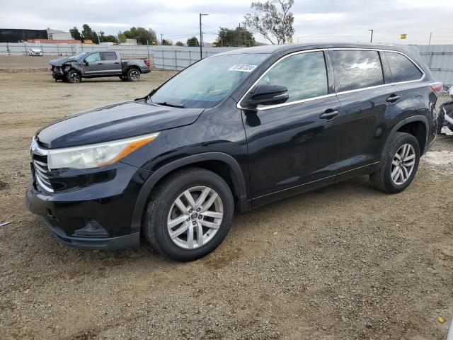 2016 Toyota Highlander Le zu verkaufen in American Canyon, CA - Front End