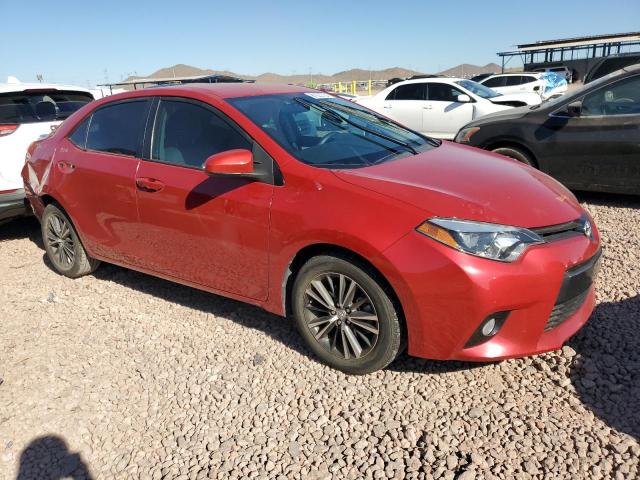  TOYOTA COROLLA 2016 Czerwony