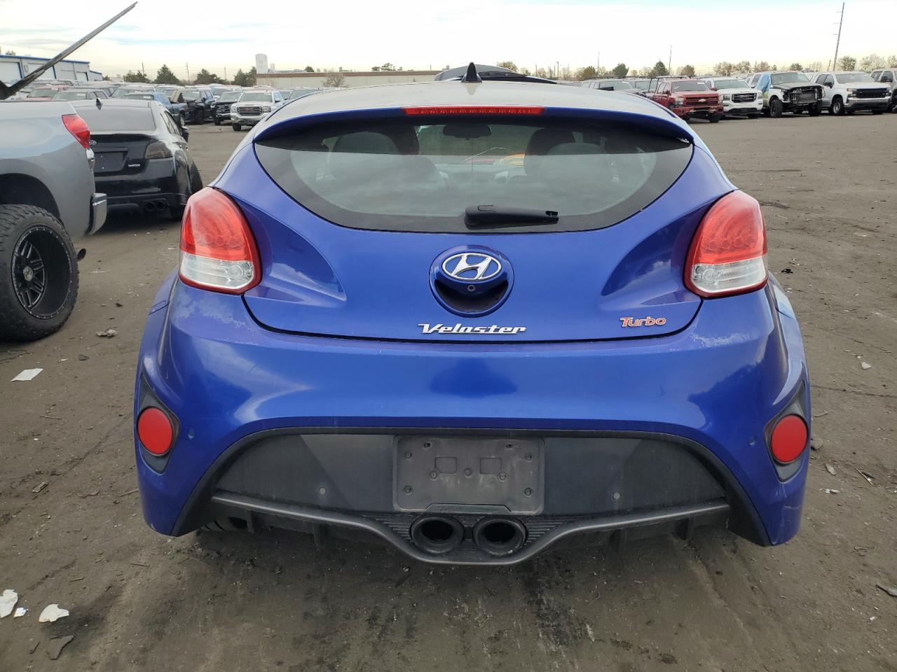 2014 Hyundai Veloster Turbo VIN: KMHTC6AE2EU196861 Lot: 82308944