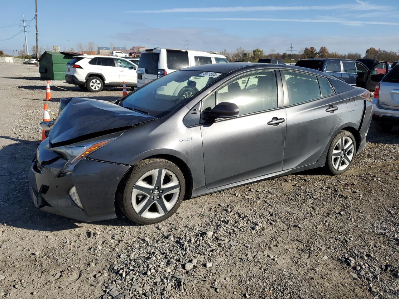 VIN JTDKARFU4J3055314 2018 TOYOTA PRIUS no.1