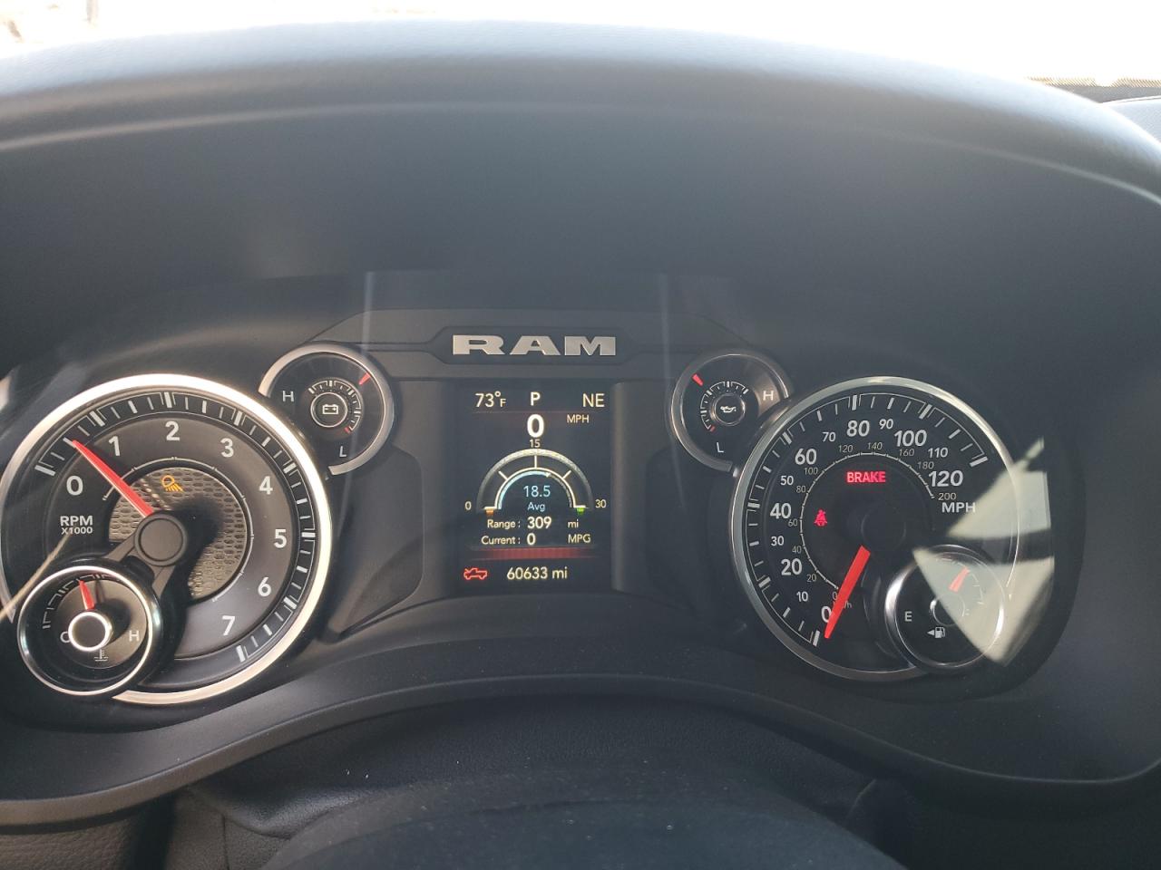 VIN 1C6RREFG1KN822155 2019 RAM 1500 no.9