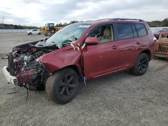 2009 Toyota Highlander  за продажба в Anderson, CA - Front End