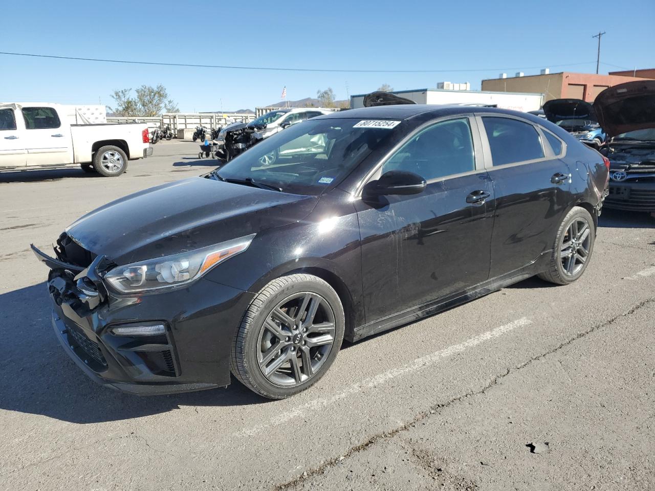 VIN 3KPF34AD8ME357594 2021 KIA FORTE no.1